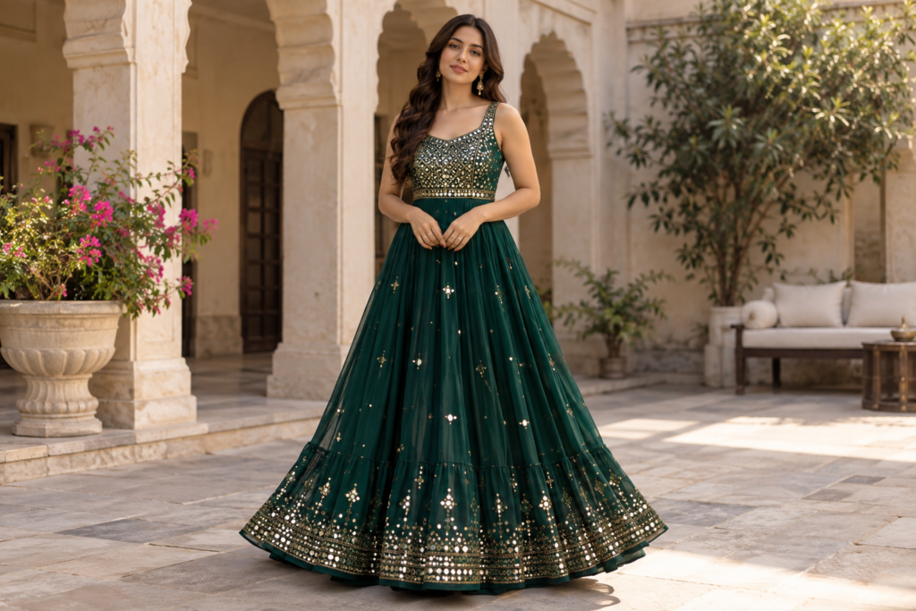 Indo Western Maxi Dress: Complete Style Guide for Women Modern Indo Western Maxi Dress